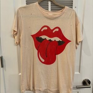 Madeworn Rock Rolling Stones Tee. Size small.